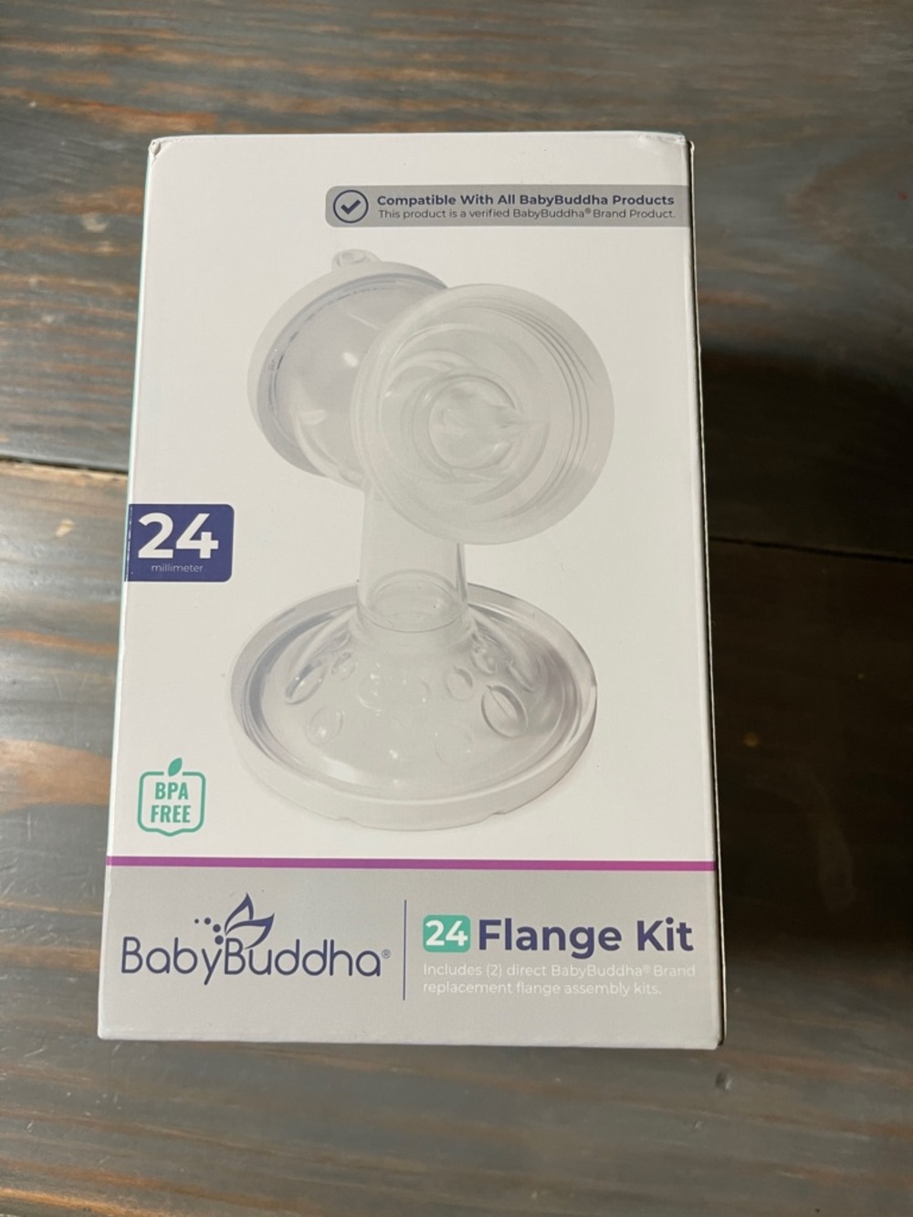 BabyBuddha 24mm Clear Flange Kit